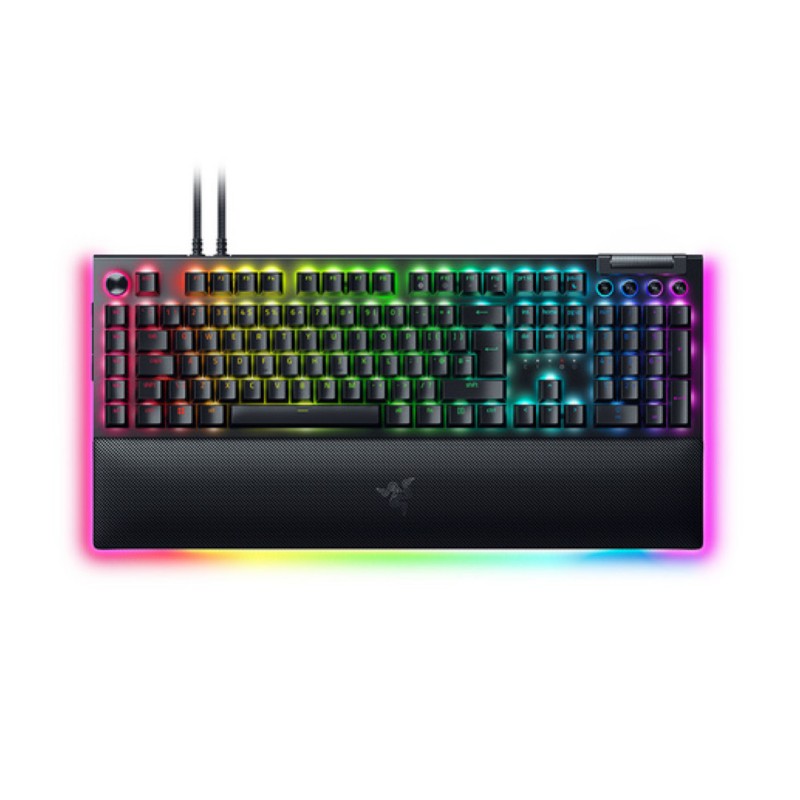 Gaming Tipkovnica Žična Razer BlackWidow V4 Pro (rumena stikala) UK/SLO | črna RGB (RZ03-04682000-R3W1)