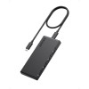 Priklopna postaja USB-C => Anker 10v1 2xHDMI 1xLAN 1xUSB3.2 2xUSB2.0 1xUSB-C3.2 1xUSB-C 100W Čitalec kartic(A83A2G11)
