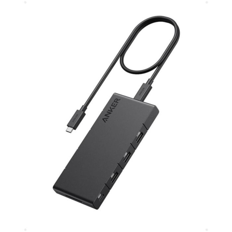 Priklopna postaja USB-C => Anker 10v1 2xHDMI 1xLAN 1xUSB3.2 2xUSB2.0 1xUSB-C3.2 1xUSB-C 100W Čitalec kartic(A83A2G11)