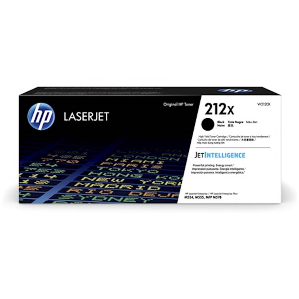 TONER HP 212X ČRN ZA COLOR LJ M554/M555/ MFP M578 ZA 13.000 STRANI (W2120X) HP TONER HP 212X ČRN ZA COLOR LJ M554/M555/ MFP M578 ZA 13.000 STRANI (W2120X)