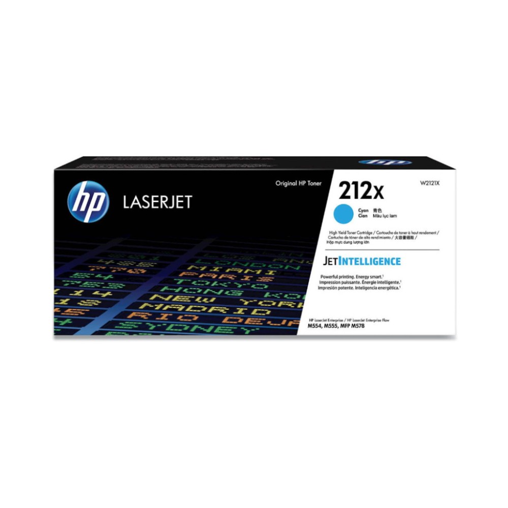 TONER HP 212X CYAN ZA COLOR LJ M554/M555/ MFP M578 ZA 10.000 STRANI (W2121X) HP TONER HP 212X CYAN ZA COLOR LJ M554/M555/ MFP M578 ZA 10.000 STRANI (W2121X)