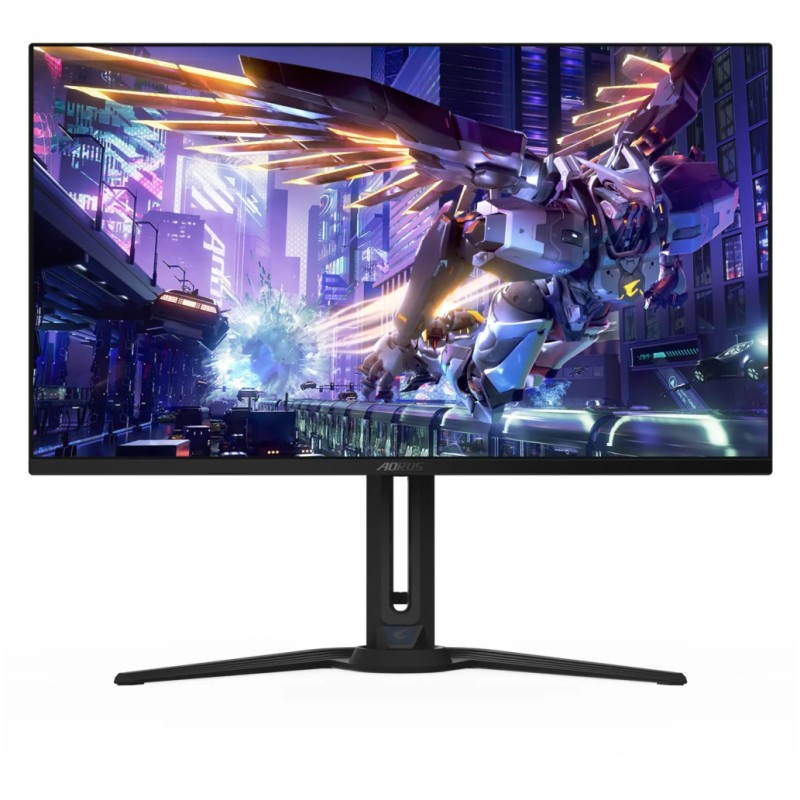 Monitor GigaByte 80 cm (31,5) FO32U2P 3840x2160 Gaming 240Hz OLED 3ms 2xHDMI DisplayPort USB-C 18W DP-Out 2xUSB3.2 Pivot Zvočniki 2x5W  DCI-P3-99% FreeSync Premium KVM HDR400 Aorus