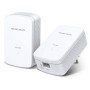 HPAV Powerline 1xLAN RJ45 220V MERCUSYS 1000Mbit/s (1+1) (MP500)