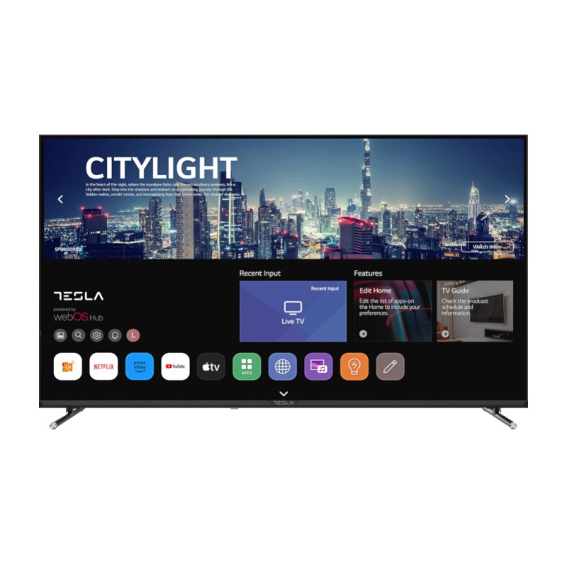 TV sprejemnik Tesla 55,0 139,7 cm 55E645BUW 3840x2160 LED WebOS 3xHDMI 2xUSB BT WiFi