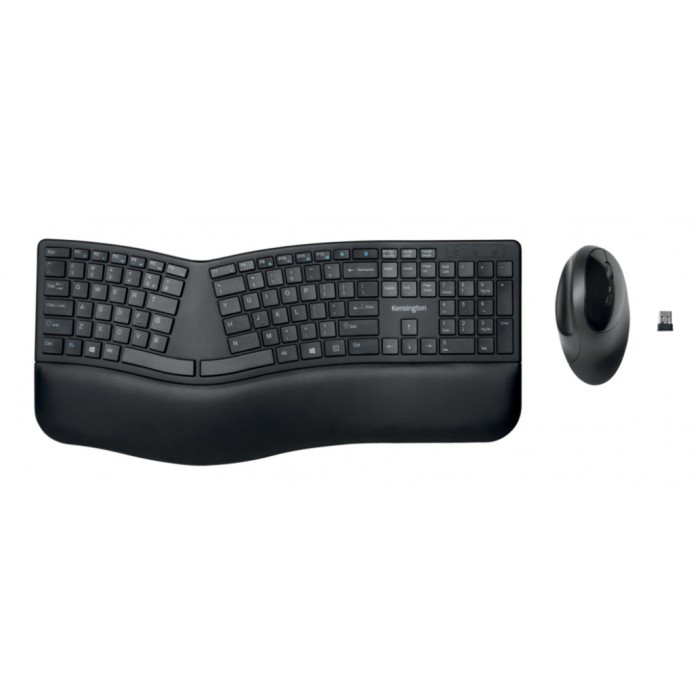 Tipkovnica  +MIŠ Kensington Brezžična Pro Fit ergonomska K75406IT