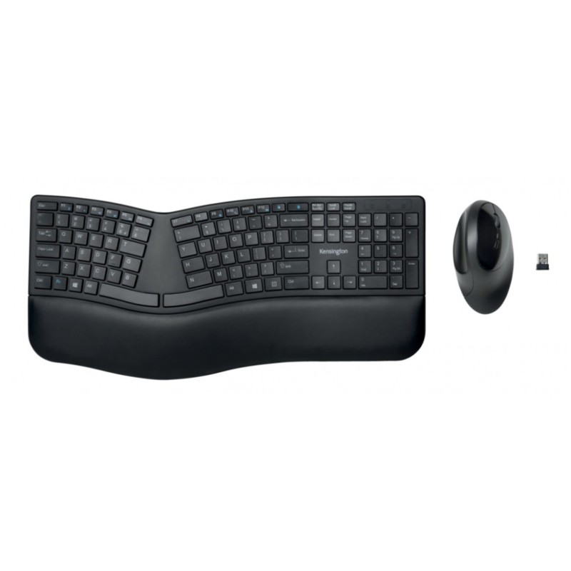 Tipkovnica  +MIŠ Kensington Brezžična Pro Fit ergonomska K75406IT