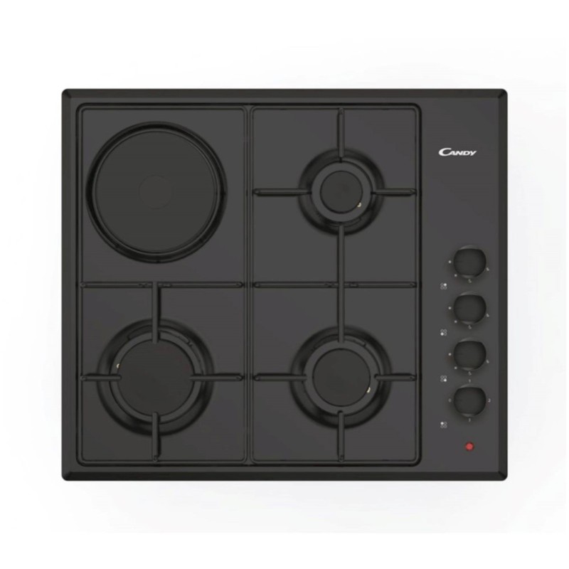 Kuhalna plošča Candy CMGH31B/1 plin + elektrika črna