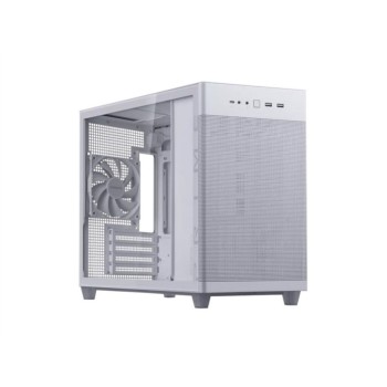Ohišje Asus Prime AP201 - Seklena stranica miniATX - bela