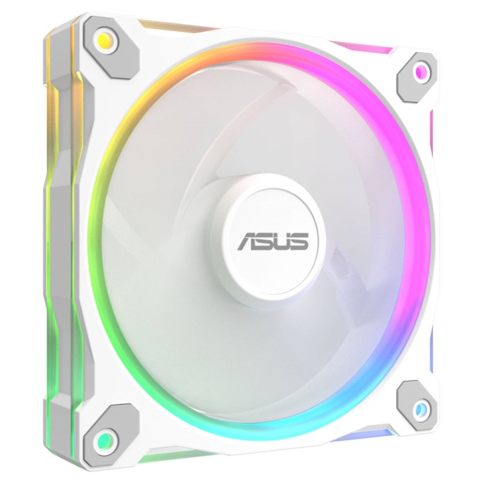 Ventilator Asus Prime MR120 120mm bela ARGB