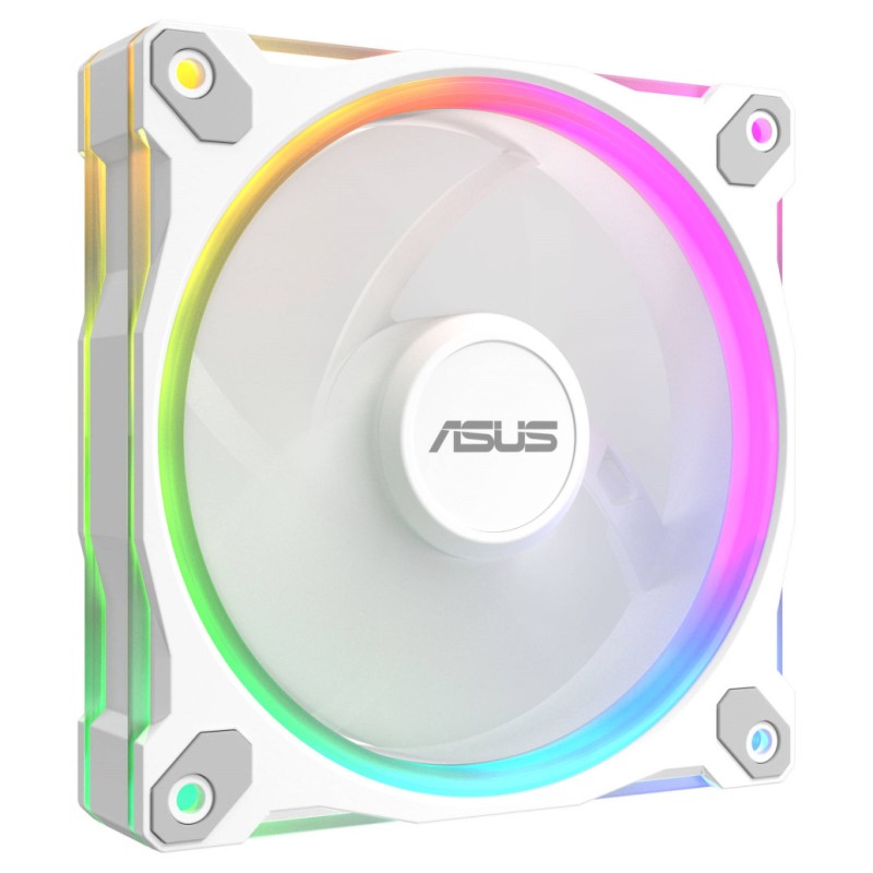 Ventilator Asus Prime MR120 120mm bela ARGB ASUS Ventilator Asus Prime MR120 120mm bela ARGB