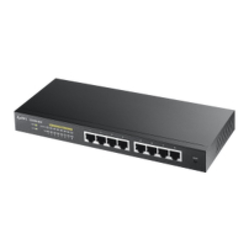 STIKALO 8-PORT ZYXEL 100/1000 PoE+ Smart Managed (GS1900-8HP-EU0103F) ZyXEL STIKALO 8-PORT ZYXEL 100/1000 PoE+ Smart Managed (GS1900-8HP-EU0103F)