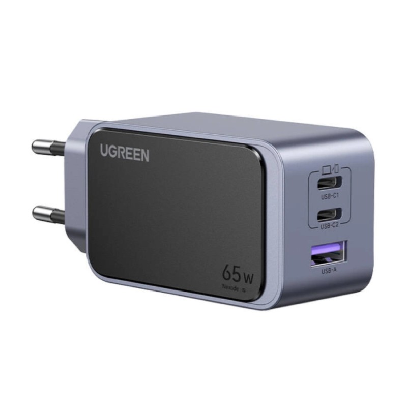 Hišni polnilec 100-240V => 2xUSB-C 1xUSB-A Ugreen Nexode S 65W (35042)