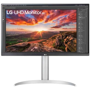Monitor LG 68,6 cm (27,0") 27UP850K-W  3840x2160 IPS 5ms HDMI 2xHDMI DisplayPort USB-C 90W 2xUSB3.0 Pivot Zvočniki 2x5W  DCI-P3-95% HDR400