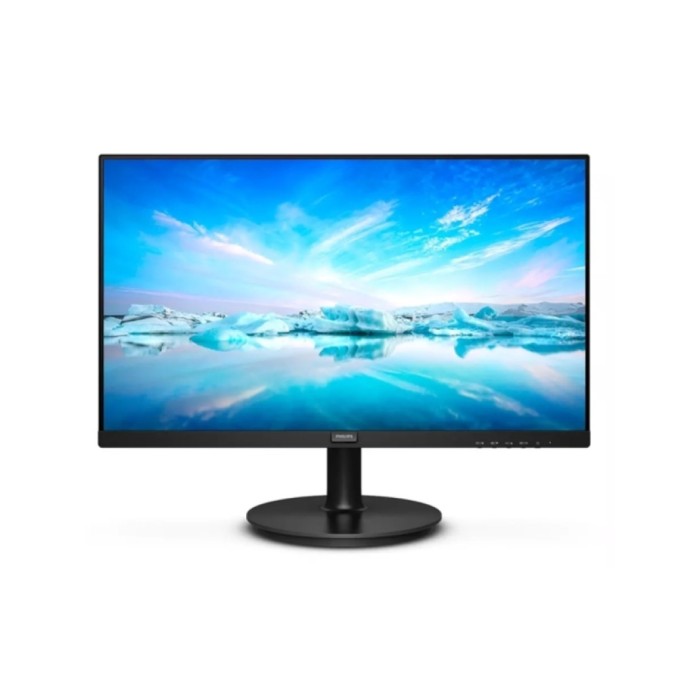 Monitor Philips 54,6 cm (21,5") 222V8LA 1920x1080 75Hz VA 4ms VGA HDMI DisplayPort  3H