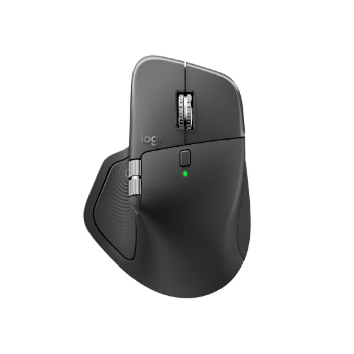 Miš brezžična + Bluetooth USB-C Logitech MX Master 4 8000DPI Bolt reciever grafitna (910-007562)