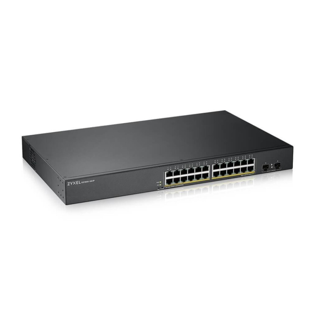 STIKALO 24-PORT 2xSFP ZyXEL 100/1000 PoE Managed Rackmount (GS190024HPV2-EU0101F) ZyXEL STIKALO 24-PORT 2xSFP ZyXEL 100/1000 PoE Managed Rackmount (GS190024HPV2-EU0101F)