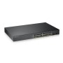 STIKALO 24-PORT 2xSFP ZyXEL 100/1000 PoE Managed Rackmount (GS190024HPV2-EU0101F)