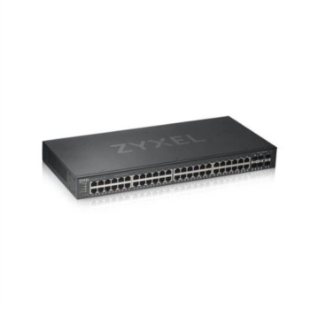 STIKALO 48-PORT ZYXEL GS1920-48v2 50Port Smart Managed Switch 44x Gig. Copper in 4x Gigabit dual pers. hybrid mode standalone ali NebulaFlex Cloud