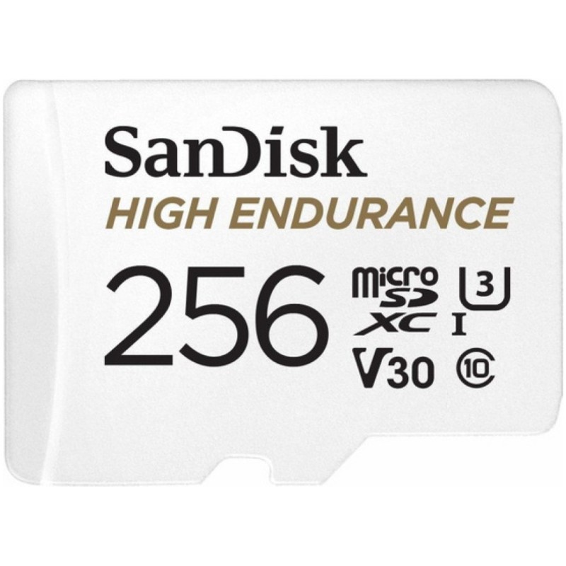 Spominska kartica SDXC-Micro 256GB Sandisk High Endurance 100MB/s/40MB/s U3 V30 UHS-I +adapter (SDSQQNR-256G-GN6IA)