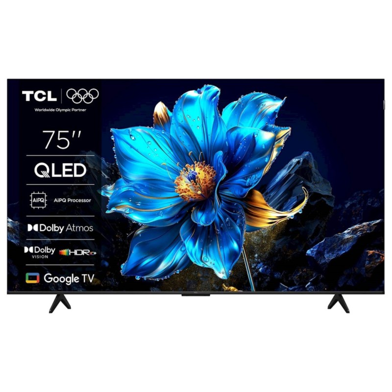 TV sprejemnik TCL 75,0 190,5 cm 75P71K 4K QLED Google TV 3xHDMI 2xUSB BT WiFi HDR TCL TV sprejemnik TCL 75,0 190,5 cm 75P71K 4K QLED Google TV 3xHDMI 2xUSB BT WiFi HDR