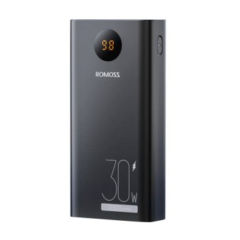 Prenosna baterija Romoss PEA30 30.000 mAh 30W 2x USB-A 1x USB-C črna (PEA30-192-2133H)