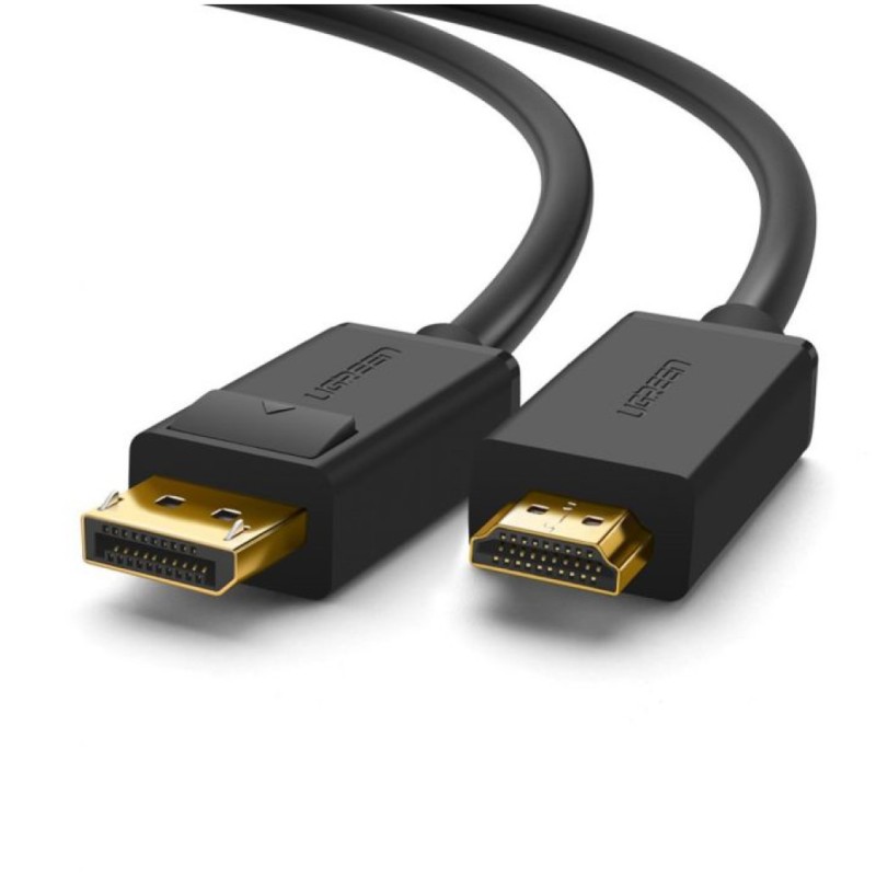 Kabel DisplayPort (m) => HDMI (m) 2,0m Ugreen črn (10202)