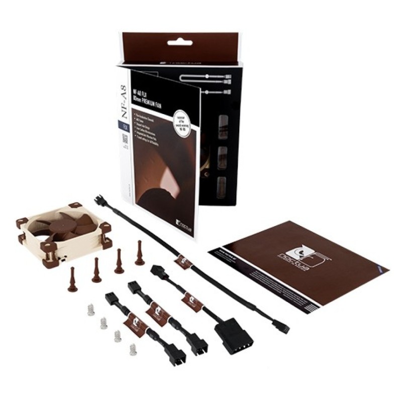 Ventilator Noctua NF-A8-FLX 12V  80x80x25mm rjava (NF-A8 FLX)