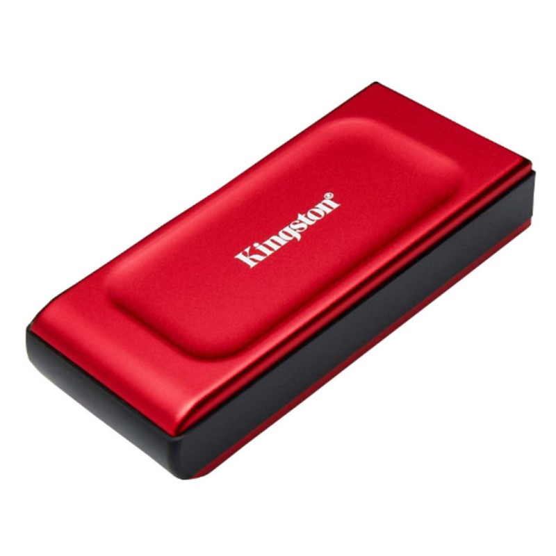 Prenosni disk SSD 1TB USB-C Kingston SX1000 1050/1000MB/s  - rdeča (SXS1000R/1000G)