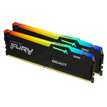 DDR5 64GB 6000MHz CL30 KIT (2x32GB) Kingston RGB Fury XMP3.0 1,4V Gaming črna (KF560C30BBEAK2-64) DDR5 64GB 6000MHz CL30 KIT (2x32GB) Kingston RGB Fury XMP3.0 1,4V Gaming črna (KF560C30BBEAK2-64)
