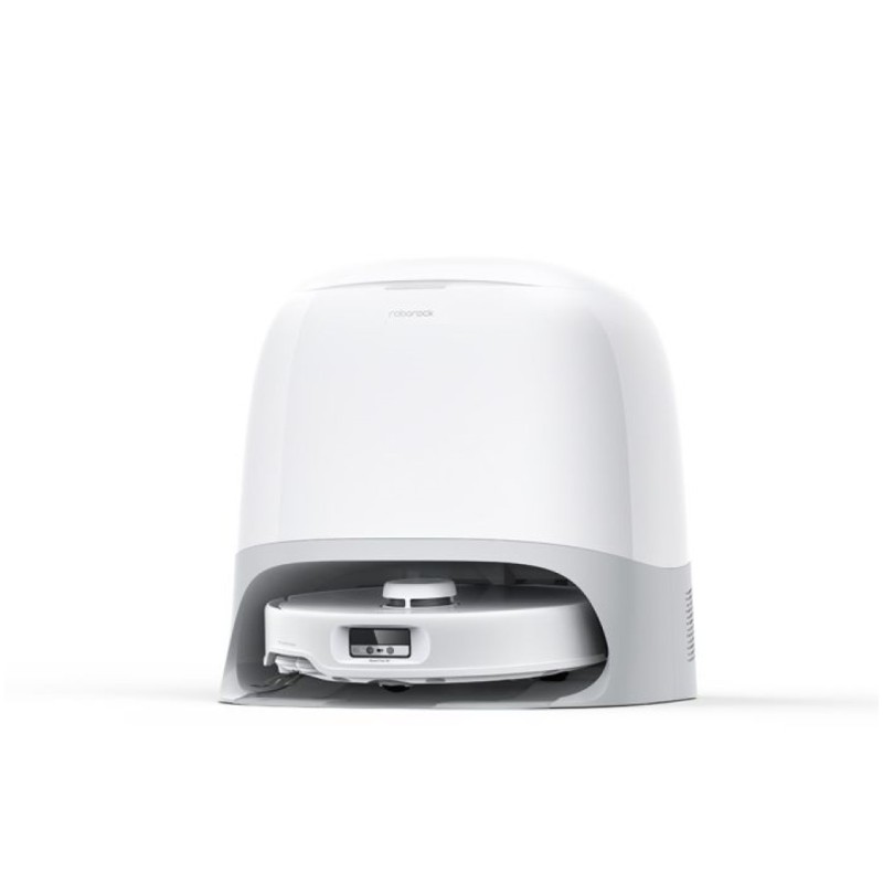 Sesalnik Roborock Qrevo Curv Robotski mokro čiščenje s samopraznilno postajo bel