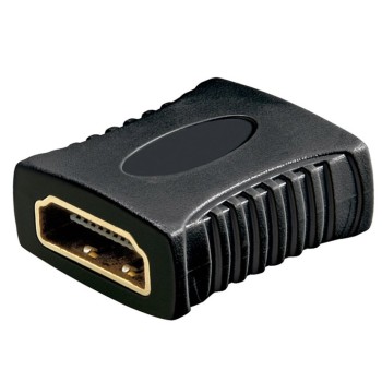 Adapter HDMI (ž) => HDMI (ž) Goobay 19-pin ženski v 19-pin ženski 4K@60Hz (60729)