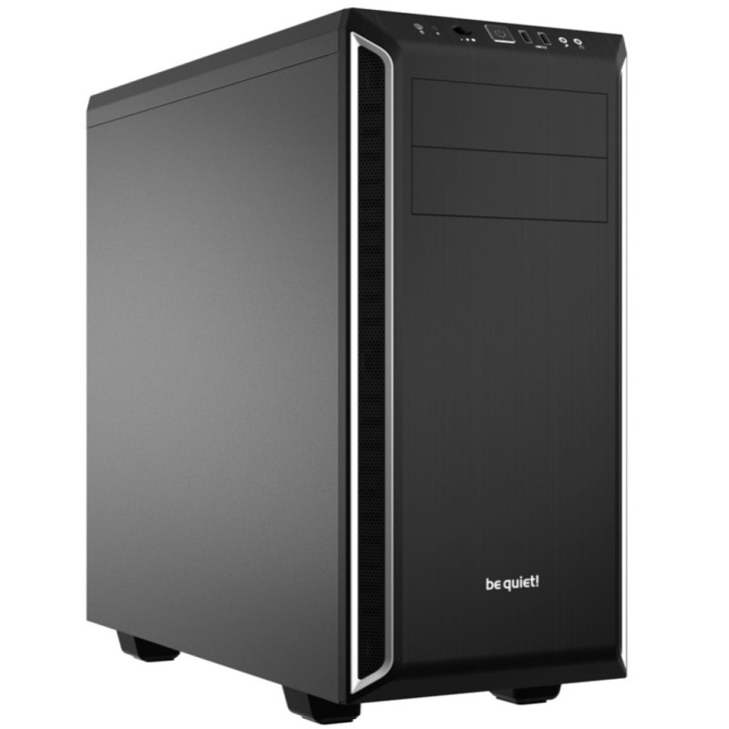 Ohišje Bequiet Pure Base 600 (BG022) MidiATX - črno-srebrn be quiet! Ohišje Bequiet Pure Base 600 (BG022) MidiATX - črno-srebrn