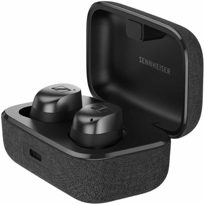 Slušalke brezžične Sennheiser ušesne BT Momentum True Wireless 4 grafit ANC (700365)