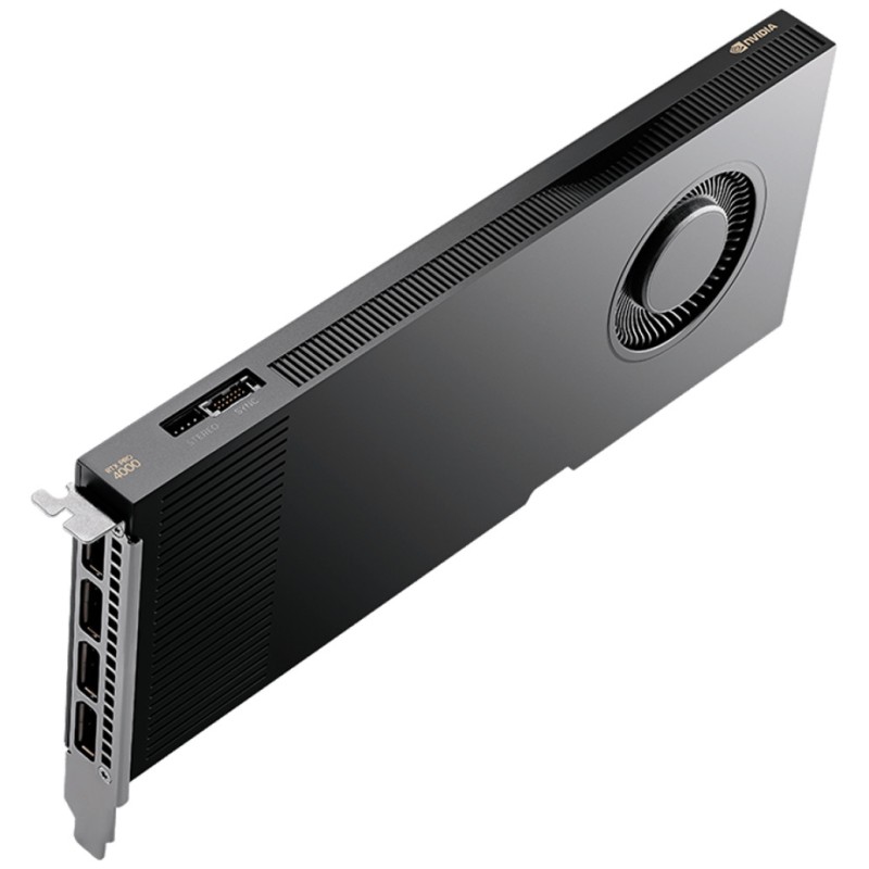 Grafična kartica Nvidia PNY RTX PRO 4000 Blackwell - 24GB GDDR7 | 4xDisplayport 2.1a (VCNRTXPRO4000-SB) PNY Grafična kartica Nvidia PNY RTX PRO 4000 Blackwell - 24GB GDDR7 | 4xDisplayport 2.1a (VCNRTXPRO4000-SB)