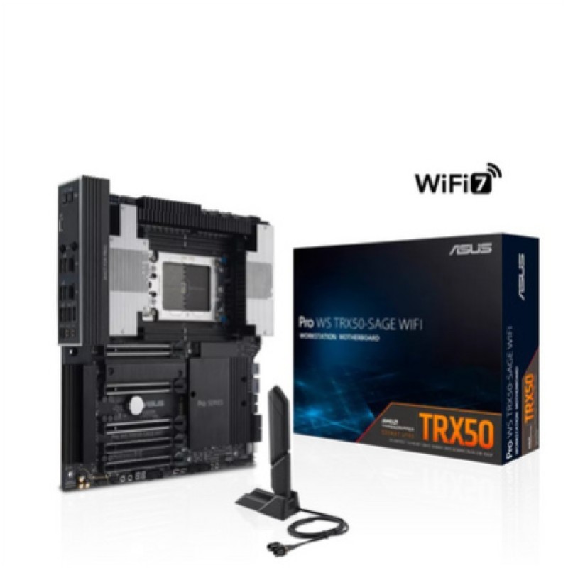 Osnovna plošča TR5 Asus PRO WS TRX50-SAGE WIFI E-ATX ASUS Osnovna plošča TR5 Asus PRO WS TRX50-SAGE WIFI E-ATX