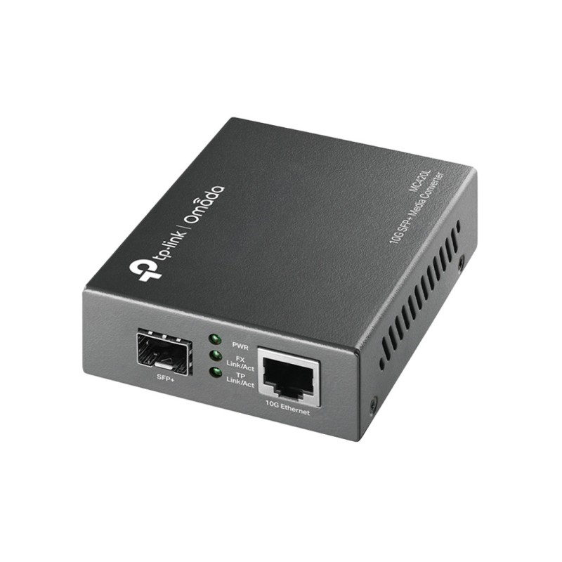Medjiski pretvornik TP-LINK Omada MC420L V1 10GbE, 5GbE, 2.5GbE TP-LINK Medjiski pretvornik TP-LINK Omada MC420L V1 10GbE, 5GbE, 2.5GbE