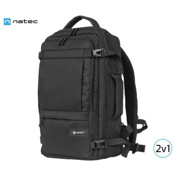 Nahrbtnik za notesnik 39,6 cm (15,6″) Natec CAMEL LITE univerzalni 2v1 črn