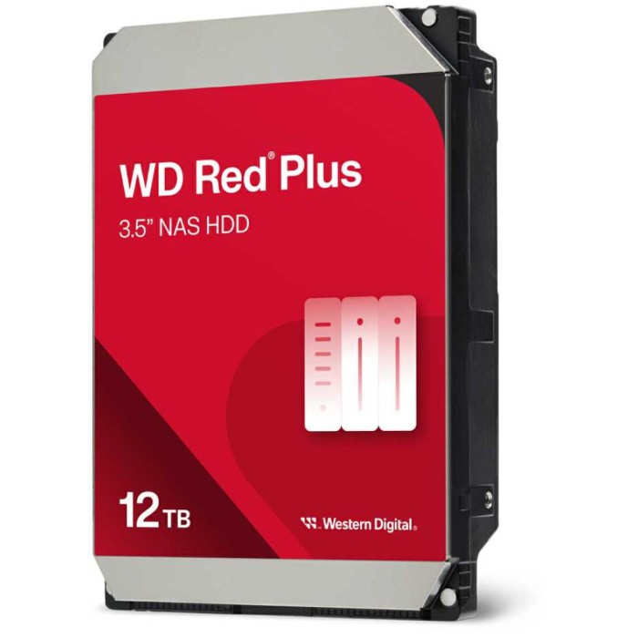 Trdi disk 12TB SATA3 WD120EFGX 6GB/s 512MB Red Plus 7200rpm (WD120EFGX) - primerno za NAS Trdi disk 12TB SATA3 WD120EFGX 6GB/s 512MB Red Plus 7200rpm (WD120EFGX) - primerno za NAS