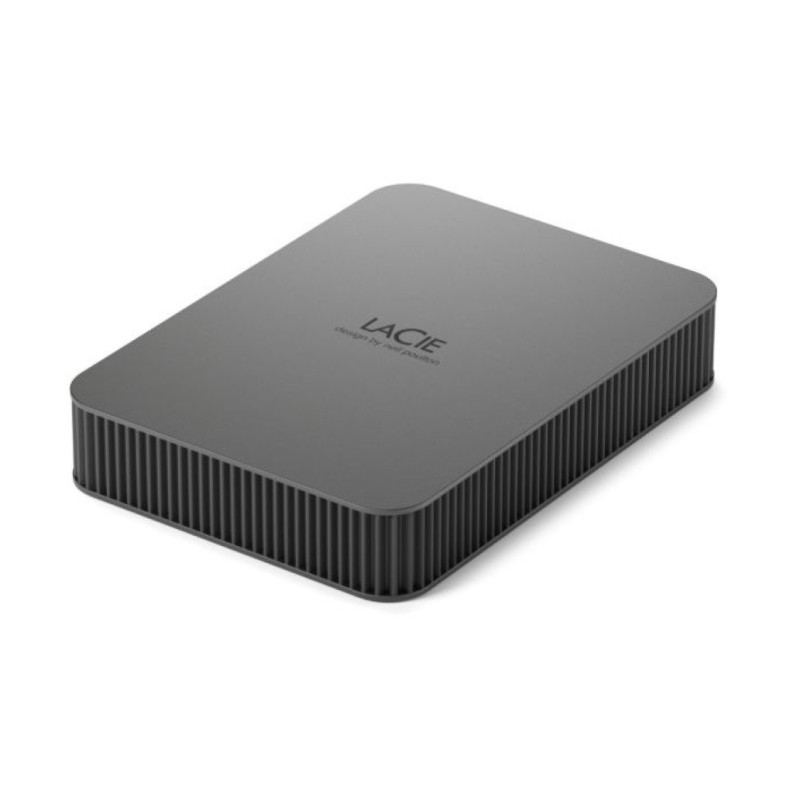 Prenosni disk 6,4cm (2,5) 5TB USB-C lacie Drive Secure 130MB/s  - siva (STLR5000400)