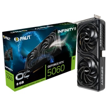 Grafična kartica nVidia RTX5060 Palit Infinity 2 OC - 8GB GDDR7 (NE75060V19P1-GB2063L)