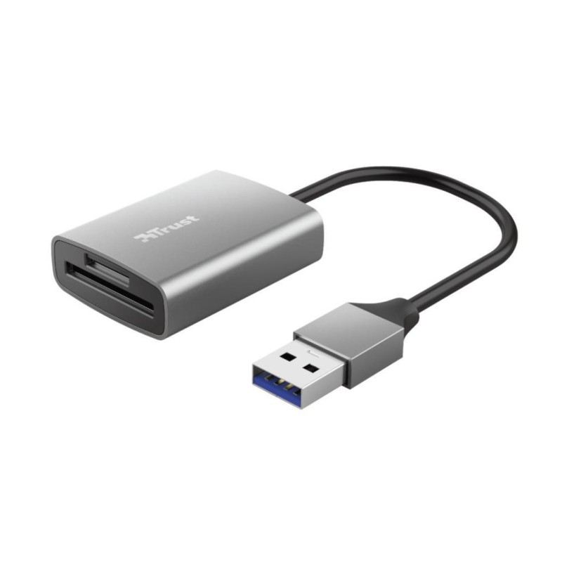 Zunanji čitalec kartic USB 3.2 Gen1 Dalyx za microSD in SD kartice Trust (24135)