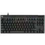 Gaming Tipkovnica Žična USB-C/A Logitech G PRO X TKL RAPID SLO | SLO gravura črna RGB (920-013233)