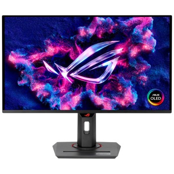 Monitor Asus 68,6 cm (27,0") XG27UCDMG 3840x2160 Gaming 240Hz OLED 0,03ms 2xHDMI DisplayPort USB-C 90W 3xUSB3.2 USB-C-Out Pivot  DCI-P3-99% FreeSync Premium G-Sync Compatible HDR400 ROG Strix