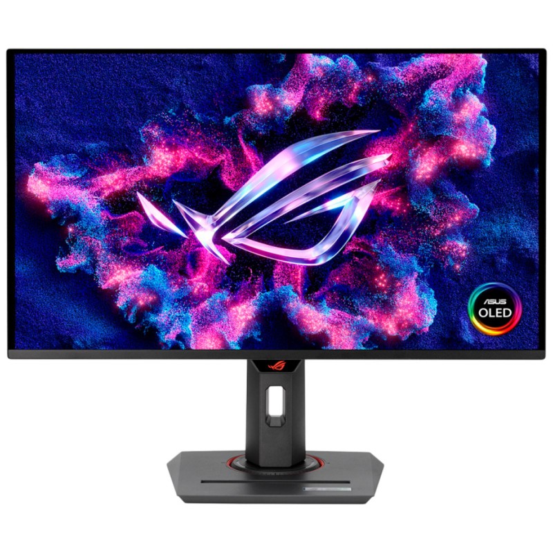 Monitor Asus 68,6 cm (27,0) XG27UCDMG 3840x2160 Gaming 240Hz OLED 0,03ms 2xHDMI DisplayPort USB-C 90W 3xUSB3.2 USB-C-Out Pivot DCI-P3-99% FreeSync Premium G-Sync Compatible HDR400 ROG Strix ASUS Monitor Asus 68,6 cm (27,0) XG27UCDMG 3840x2160 Gaming 240Hz OLED 0,03ms 2xHDMI DisplayPort USB-C 90W 3xUSB3.2 USB-C-Out Pivot DCI-P3-99% FreeSync Premium G-Sync Compatible HDR400 ROG Strix