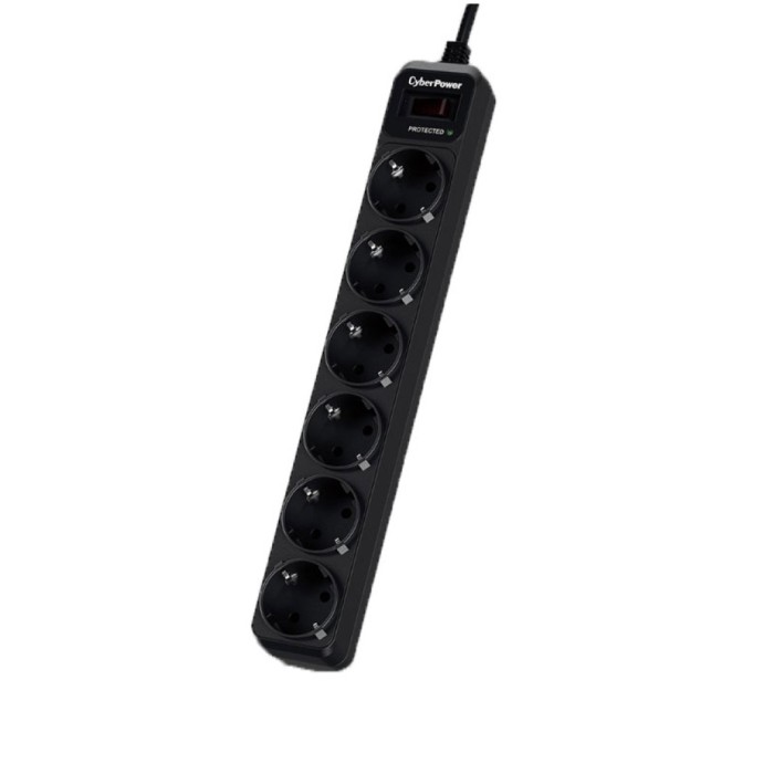 Prenapetostna zaščita CyberPower SurgeProtector 1,80m 6x230V (B0620SC0-DE)
