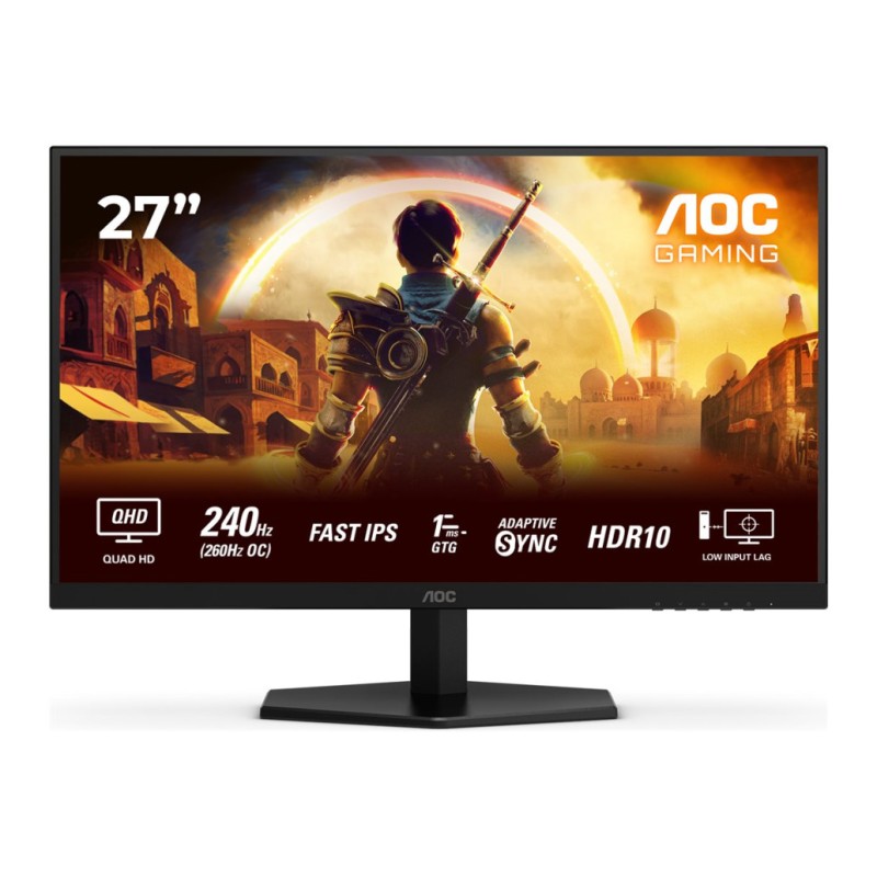 Monitor AOC 68,6 cm (27,0) Q27G42ZE 2560x1440 Gaming 260Hz-OC Fast-IPS 0,3ms HDMI DisplayPort DCI-P3-95% AdaptiveSync HDR10 G4 AOC Monitor AOC 68,6 cm (27,0) Q27G42ZE 2560x1440 Gaming 260Hz-OC Fast-IPS 0,3ms HDMI DisplayPort DCI-P3-95% AdaptiveSync HDR10 G4