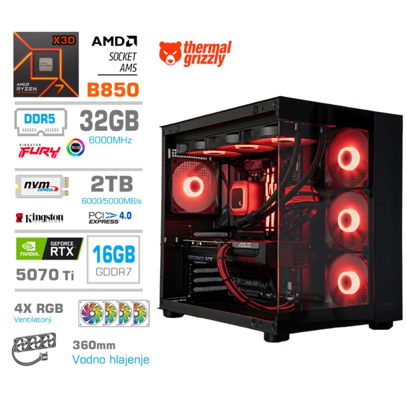 Računalnik MEGA MT S5 R7-7800X3D/RTX5070Ti/32GB-DDR5/2TB-4.0/750W/Brez OS/zelena črna zelena / črna RGB + Estetski napajalni kabli [Rdeča / Črna) MEGA Računalnik MEGA MT S5 R7-7800X3D/RTX5070Ti/32GB-DDR5/2TB-4.0/750W/Brez OS/zelena črna zelena / črna RGB + Estetski napajalni kabli [Rdeča / Črna)