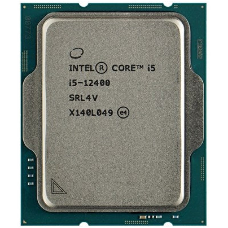 Procesor Intel 1700 Core i5 12400 6C/6T 2.5GHz/4.4GHz tray 65W/117W grafika HD 730 brez hladilnika