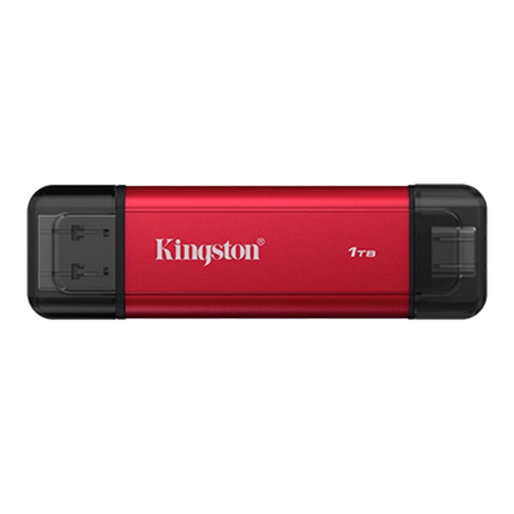 Prenosni disk SSD 1TB USB-C/A Kingston Dual Portable 1050MB/s - rdeča (SPSD/1TB) KINGSTON Prenosni disk SSD 1TB USB-C/A Kingston Dual Portable 1050MB/s - rdeča (SPSD/1TB)