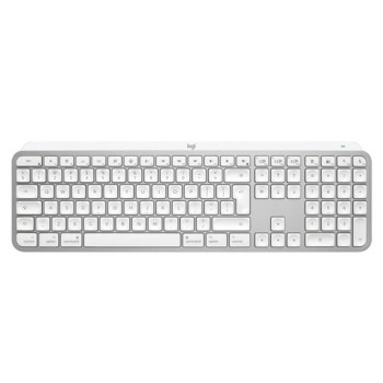 Tipkovnica Bluetooth + USB Logitech MX Keys S for MAC SLO | SLO gravura Pale Grey (920-011638)